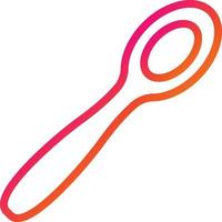 Spoon Vector Icon Design Illustration