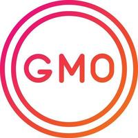 Gmo Vector Icon Design Illustration