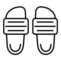 Slipper vector icon