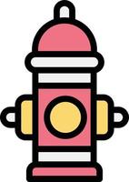 Fire hydrant Vector Icon Design Illustration