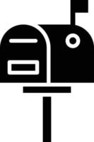 Mailbox Vector Icon Design Illustration