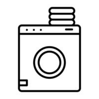 Laundry Service vector icon