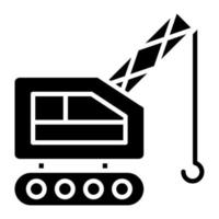 Crane vector icon