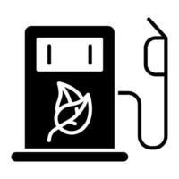 combustible ecología vector icono