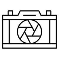 icono de vector de cámara compacta