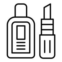 Cosmetics vector icon