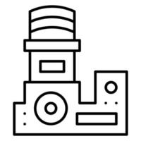 Dslr Camera vector icon