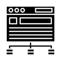 Website Structure vector icon