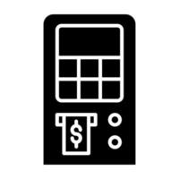 ATM vector icon