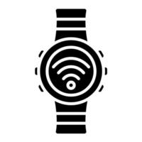 icono de vector de reloj inteligente