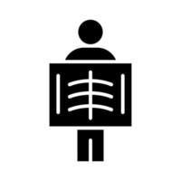 Man X ray vector icon