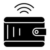 Smart Wallet vector icon