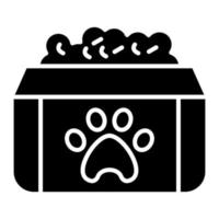 Cat Food vector icon