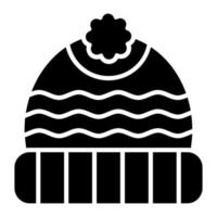 Beanie vector icon