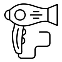 Hair Dryer vector icon