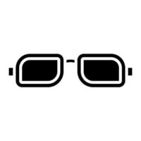 Eyeglasses vector icon