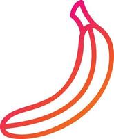 Banana Vector Icon Design Illustration
