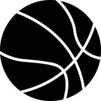 ilustración de diseño de icono de vector de baloncesto