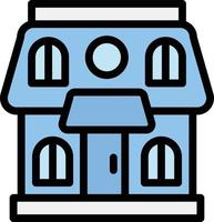 Doll house Vector Icon Design Illustration