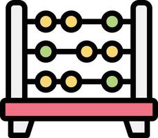 Abacus Vector Icon Design Illustration