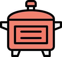 Cooker Vector Icon Design Illustration