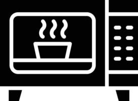 Microwave Vector Icon Design Illustration