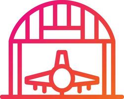 Hangar Vector Icon Design Illustration