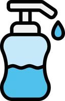 Liquid soap Vector Icon Design Illustration