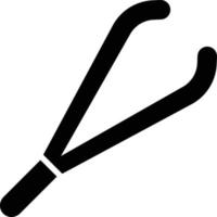 Tweezers Vector Icon Design Illustration