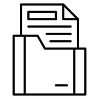 Folder vector icon