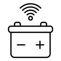 Auto Battery vector icon