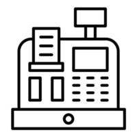 Cash Register vector icon