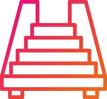 Stairs Vector Icon Design Illustration