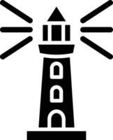 Lighthouse Vector Icon Design Illustration