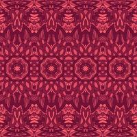 Ethnic tribal geometric playful pattern for fabric. Mexican colorful psychedelic design. vector