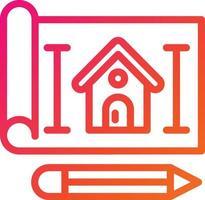 House plan Vector Icon Design Illustration