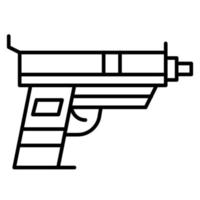 Uzi vector icon