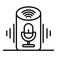Smart Speaker vector icon