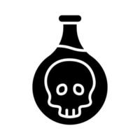 Poison vector icon