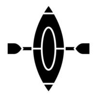 Kayak vector icon