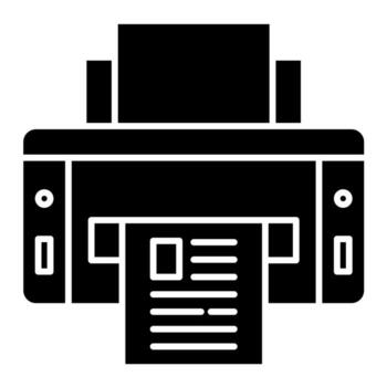Printer vector icon