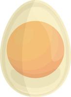 boiled penguin egg vector illustrator