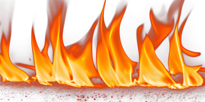 close up of fire flames. hellfire background. Generative AI. png