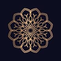 Luxury Golden Mandala Background Design vector