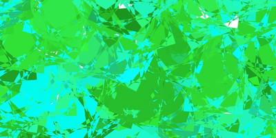Light Green vector template with triangle shapes.