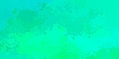 Light Green vector template with triangle shapes.