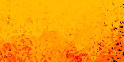 Light orange vector texture with random triangles.