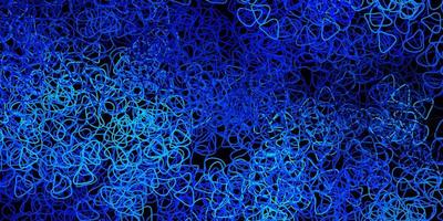 Dark blue vector backdrop with chaotic shapes.