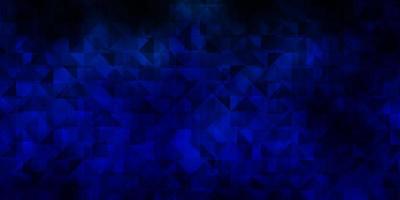 Dark Blue, Green vector template with crystals, triangles.