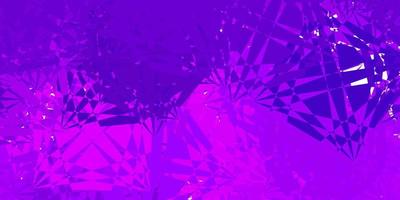 Dark Pink vector layout with triangle forms.